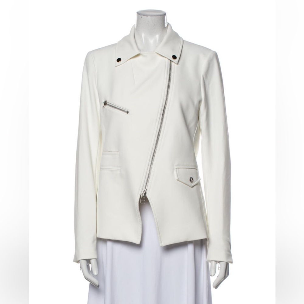 Veronica Beard Scuba Biker Jacket